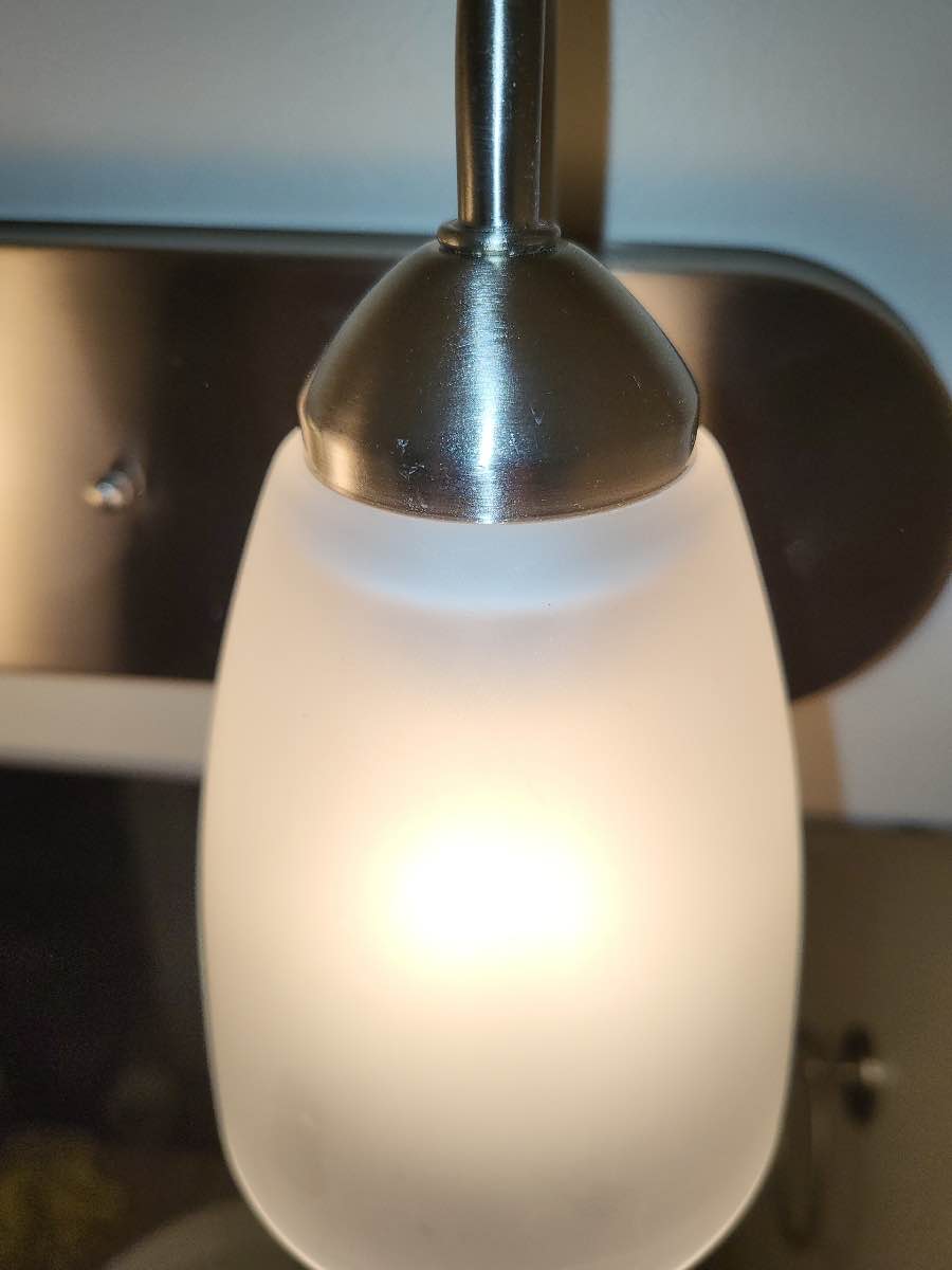 Alpha And Omega Cleaned Lamp